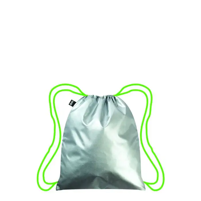 Backpack Metallic - Silver / Neon