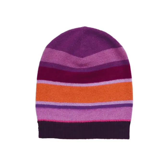 Wool & Cashmere hat - Berry