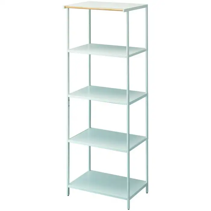 5-Tiered storage Rack - Tower - white