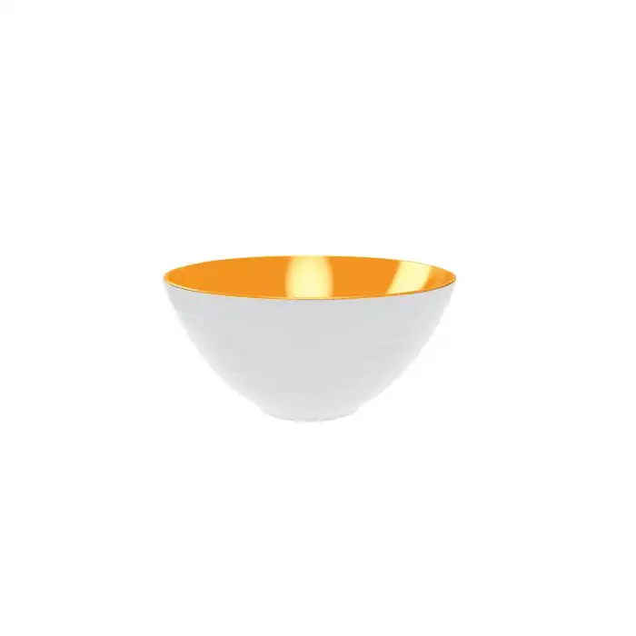 Zak!Designs wave 2-tone bowl ø 28 cm and salad servers