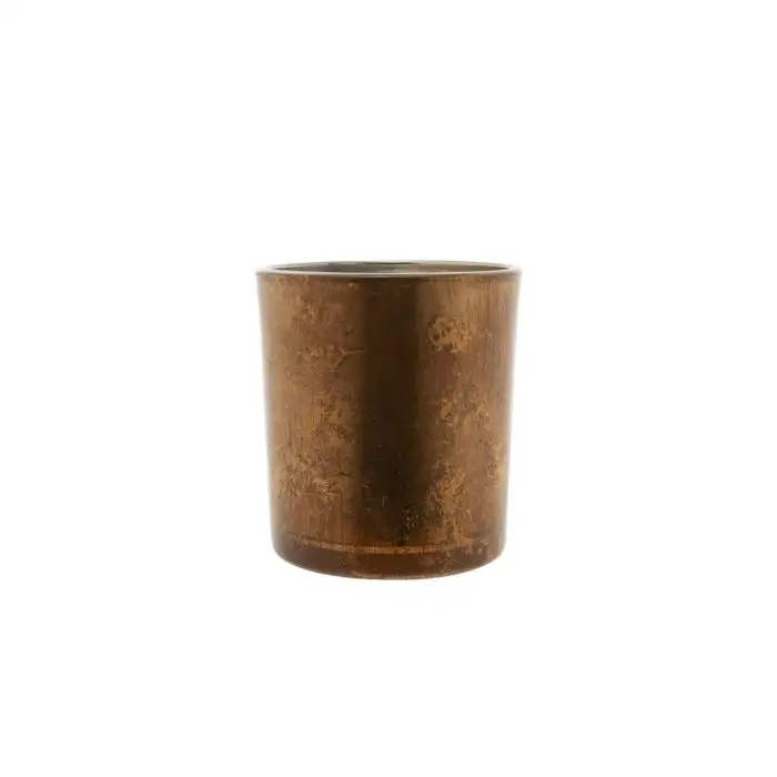 Cosy @ Home Bougeoir Antique Cognac 7x7xh8cm Verre