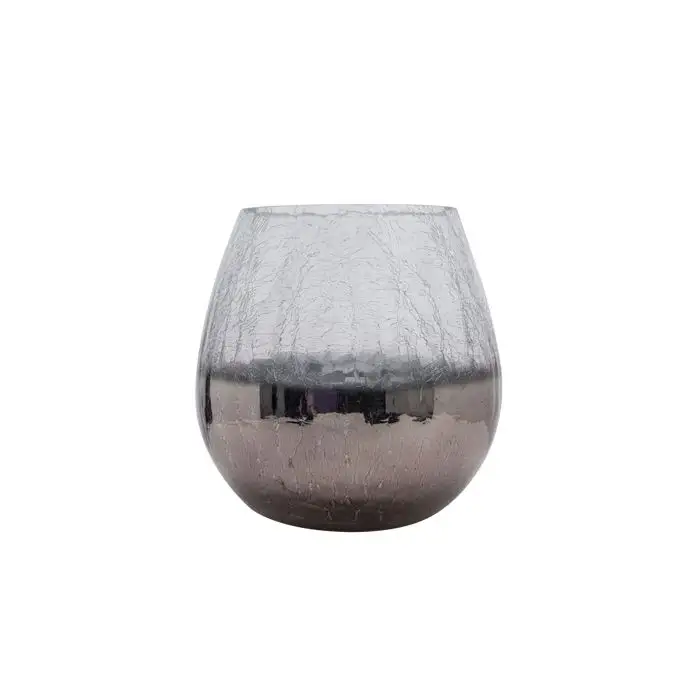 Cosy @ Home Bougeoir Plated Argent 16x16xh17cm Verre