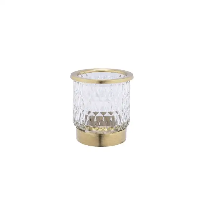 Cosy @ Home Bougeoir Vintage Transparent 7,1x7,1xh8,