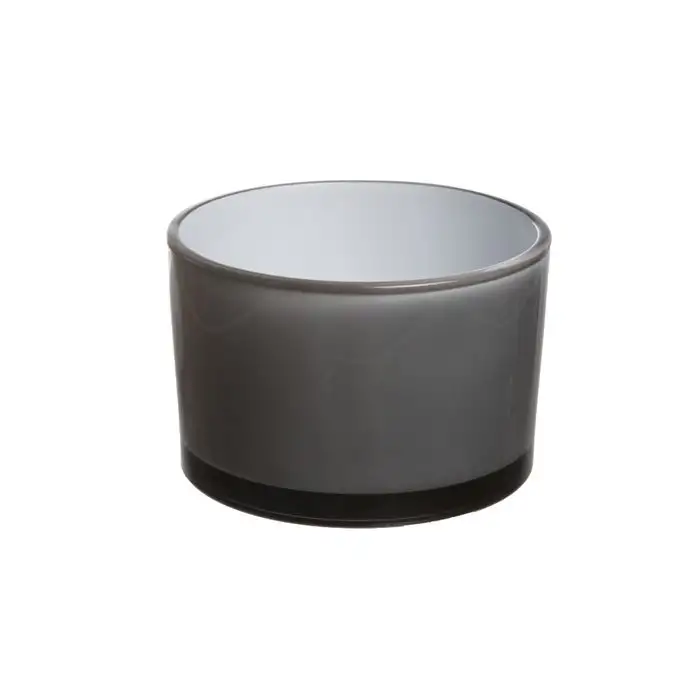 Cosy @ Home Bougeoir Verre Gris 12.5x8cm