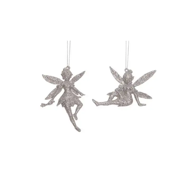 Suspension 8226002 lutin glitter argent