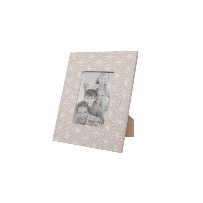 Cadre photo 17x21x1.3cm vieux rose