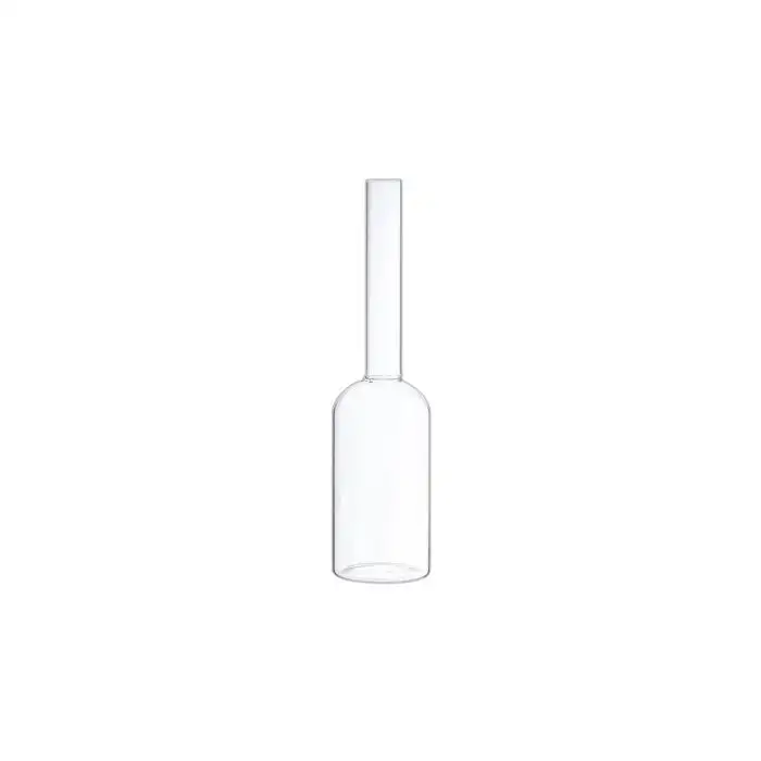 Bouteille verre d3.5-10xh40cm transparan