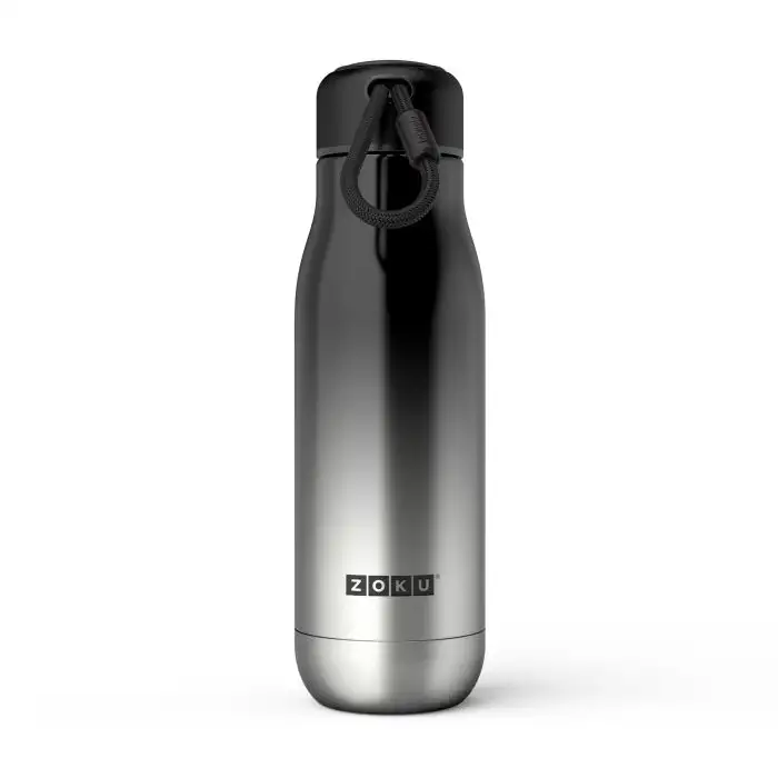 Zoku Hydration Stainless Steel Bottle Platinum Ombre 500 ml