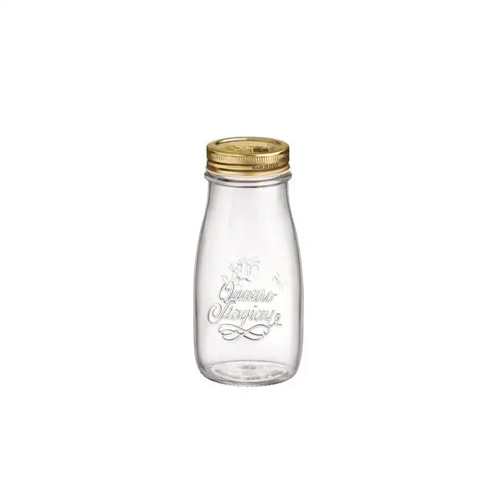 Weck Ekw 12 Bouteille 400 Ml Quattro Stagioni Avec Bouchon À Viser Gold 51191
