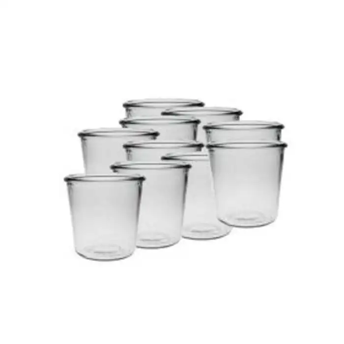 Bocal Forme Droite 0.50l Sans Couvercle Weck Industrie 742  - Par Palette