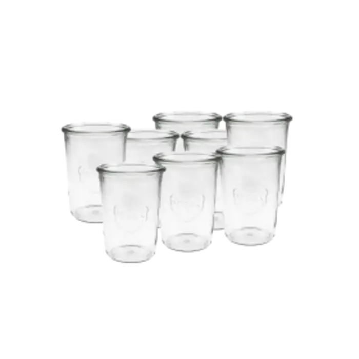 Bocal Forme Droite 0.75l Sans Couvercle Weck Industrie 743  Par Palette