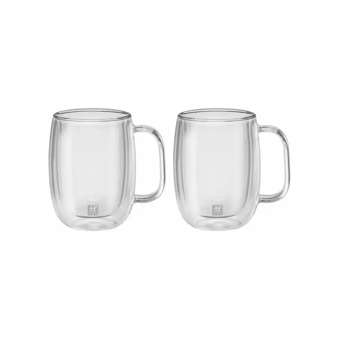Zwilling Sorrento Verre À Cafe 355 Ml Avec PoignÉe Set 2 39500-112