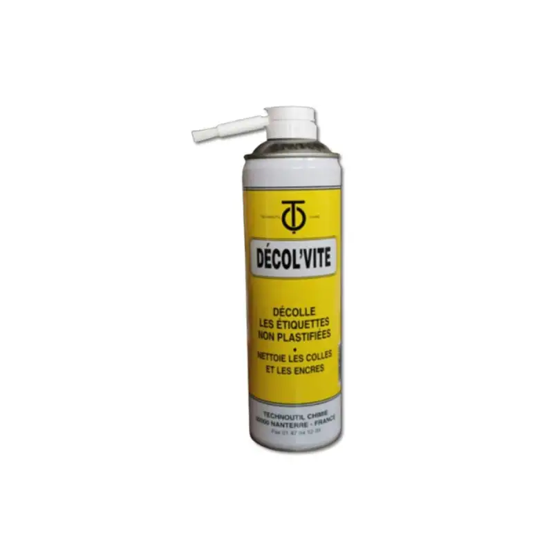 Spray decol vite etiquettes net 400 ml pour Accessoires et entretien TOUTES MARQUES ADECOL-V