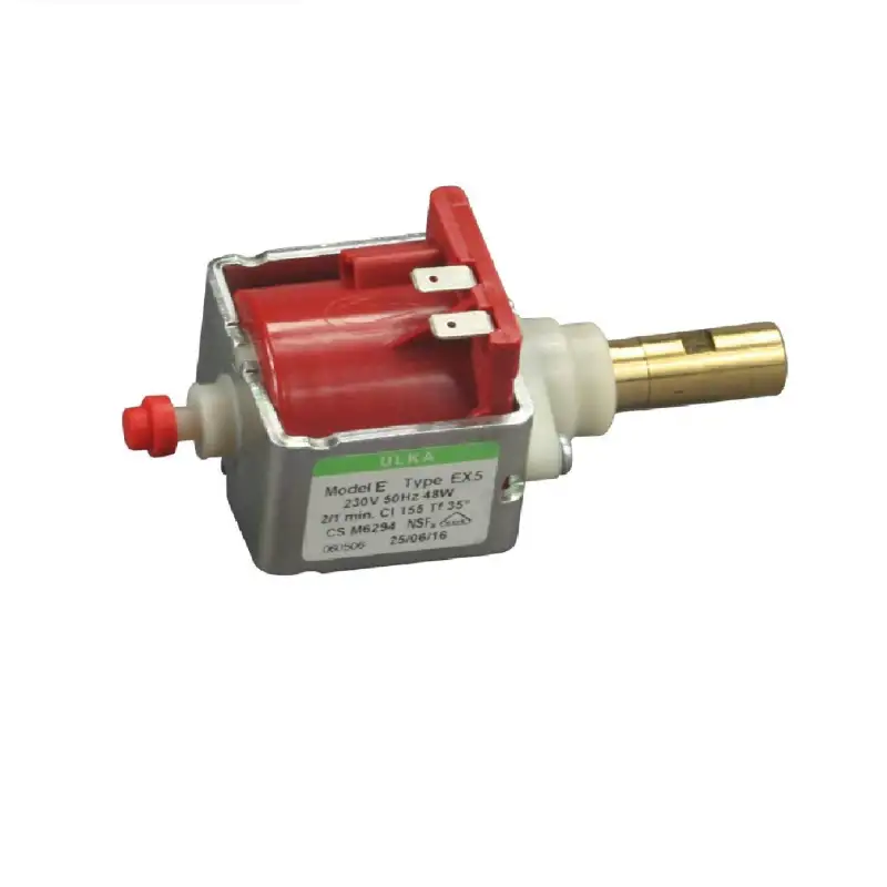 Ulka pompe eau EX5 48 W 220 V 15bar Raccord laiton Quick Mill Mokona RDL Veneto