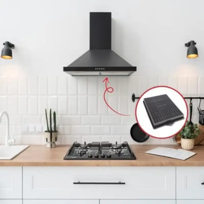 Wpro chf007/2 Hotte filtre/odeur/Stop Afficheur Temps restant