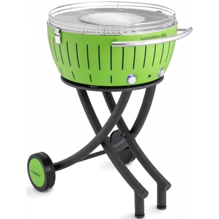 LotusGrill XXL 552205 Le Barbecue à charbon de bois sans fumée Vert
